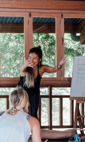 Yoga teacher training